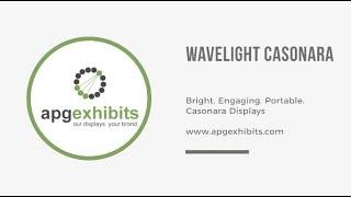 WaveLight Casonara LED Backlit Tradeshow Display