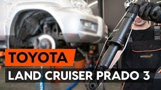 How to change a front shock strut on TOYOTA LAND CRUISER PRADO 3 (J120) [TUTORIAL AUTODOC]