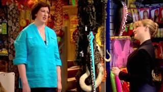 Unaired pilot clip of Miranda Hart's Joke Shop