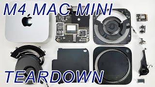 2024 M4 Mac Mini Teardown FULL - SSD Removable