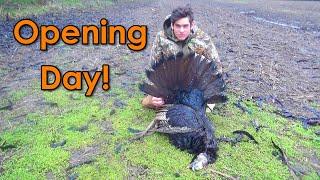 Opening Day of 2020 Youth Turkey Season in Ohio! - Craziest Turkey Hunt of My Life!