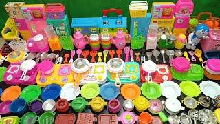 5 Minutes satisfying with unboxing Hello kitty kitchen set | ASMR MINIATURE amazing DIY kitchen 2024