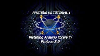 How to install Arduino library in Proteus 8.9