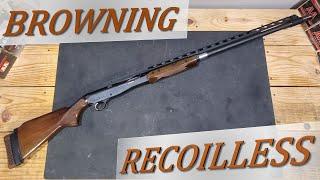 The Browning Recoilless Shotgun - a 12 Gauge that Kicks like a 22?