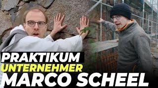 NIEMAND schätzt das Handwerk PRAKTIKUM bei Unternehmer Marco