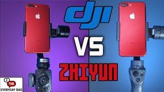 Zhiyun Smooth 4 VS DJI Osmo Mobile 2!  Whats the best BUDGET Cell Phone Gimbal?!