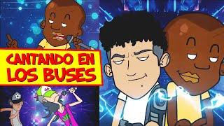 VALLES T / CANTANDO EN LOS BUSES  DESOCUPE MASIVO