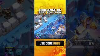 EASILY beat Clashmas Challenge 16 #clashofclans #coc #gaming #clashofclanschallenge