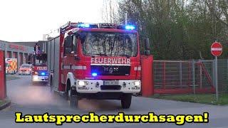 BEST OF DURCHSAGEN | Feuerwehr + Rettungsdienst mit Durchsage auf Einsatzfahrt