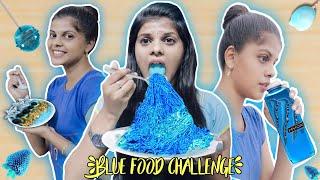 I Only Ate BLUE food for 24Hours!! *Went Yummy*| Jenni's Hacks