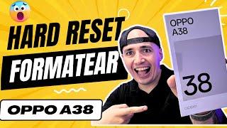 OPPO A38️ Cómo  Borrar, Restaurar O HARD RESET     ️  #hardreset #oppoa38