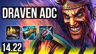 DRAVEN & Wukong vs SAMIRA & Blitzcrank (ADC) | KR Grandmaster | 14.22