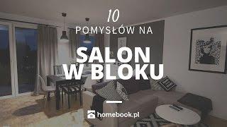 Jak urządzić salon w bloku - 10 pomysłów #aranżacja wnętrz #projekty