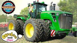 Top 5 Amazing Machines | Tractors, Rollercoasters, Motorbikes and MORE! | CBeebies