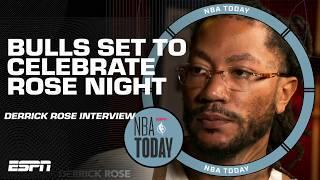 Derrick Rose speaks on potential Chicago Bulls jersey retirement  'I WOULD LOVE THAT'  | NBA Today