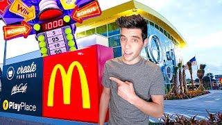 Won The Huge Arcade Jackpot at the World's Largest McDonalds!