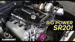 50psi BOOST Nissan SR20DET street S14 | fullBOOST