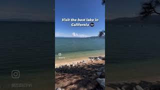 LAKE TAHOE. Did you know that Lake Tahoe border California and Nevada?