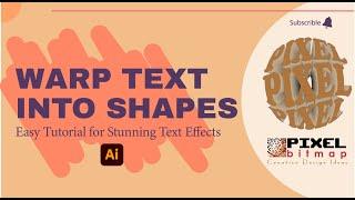 How to Warp Text into Shapes | Easy Tutorial for Stunning Text Effects!