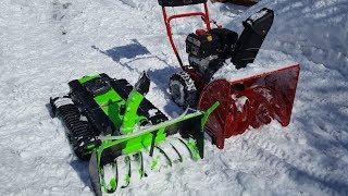 Spyker Workshop - Spyker Snow Blower 2X & Troy-Bilt Gas Snow Blower!