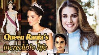 The incredible life of Queen Rania of Jordan - 'the most beautiful consort in the world'