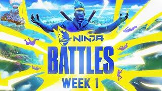 NINJA BATTLES! TOURNAMENT HIGHLIGHTS - WEEK 1