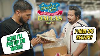 CASHING OUT GRAILS AT SNEAKERCON DALLAS 2023 DAY 2!! *YOU WON’T BELIEVE WHAT WE GOT*