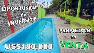 Propiedad en Venta en entrada a Poneloya de 4 HABITACIONES, PISCINA y MÁS!