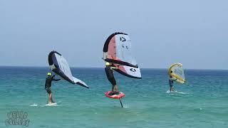 Merimbula Beach NSW day 2 Wingfoiling