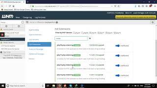 Installing PHP Extensions via WHM for cpanel | Using EasyApache 4 | Install fileInfo, Mbstring