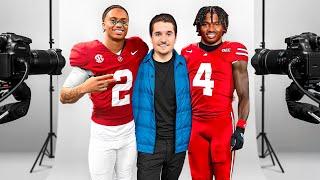 I Got Into the College Football 26 Cover Shoot!