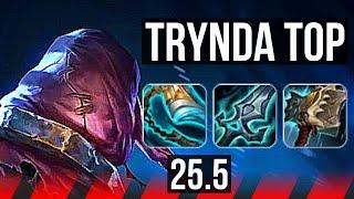 TRYNDAMERE vs GWEN (TOP) | NA Grandmaster | 25.5