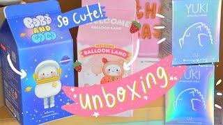 The CUTEST blind boxes ever | YUKI, BOBO & COCO & MOMIJI UNBOXING