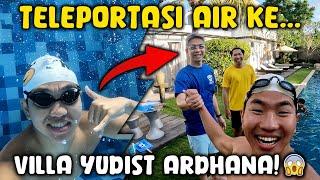 TIMBOI WATER TELEPORT KE VILLA YUDIST ARDHANA! ‍️ Berenang dan Ajarin Jump Start kak Yudist!