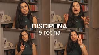 7 MINUTOS E 3 DICAS DE DISCIPLINA E ROTINA | É pra começar agora!