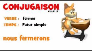 CONJUGAISON = fermer = Futur simple