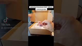 Unboxing Femobook A68 - 68mm conical grinder