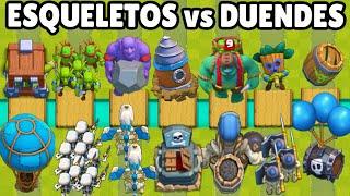 DUENDES vs ESQUELETOS | CUAL ES MEJOR? | OLIMPIADAS de CLASH ROYALE