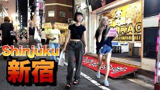 【４Ｋ60】nightwalk in Shinjuku【夜の新宿歌舞伎町をお散歩】2024年8月17日