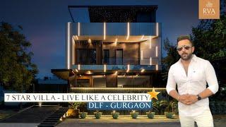 7 Star VILLA ⭐ in DLF - Gurgaon | Live Like a CELEBRITY | Infinity Pool