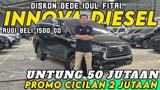 TOYOTA TURUN HARGA ‼️ TOYOTA KIJANG INNOVA DIESEL 2025 TERBARU UNTUNG 50 JUTA LEBIH