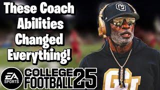 These Coach Abilities Changed Everything College Football 25