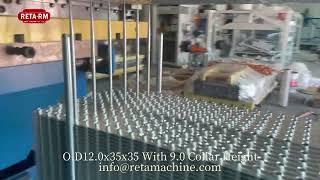 High Collar Stamping by H Type Fin Press Machine