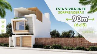 Sorprendente vivienda en 90m2