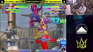 Marvel vs capcom 2 | Top 8 Fight Kingdom 2023 | General_Thrillah vs Khaos