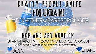 Crafty People Unite for Ukraine