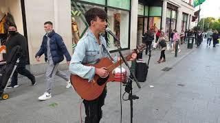 Cuan Durkin Cover That's Amore Live from Grafton Street Dublin