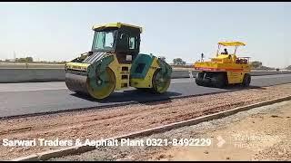 Asphalt Paving At Quaid-e-Azam Business Park Sheikhupura #pakistan #viral #shorts #roadconstruction