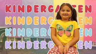 Kindergartners talk about their first week at school