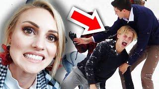 FAMILY FIGHT!  | Ellie + Jared Thanksgiving Special!